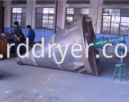 Conical Screw Mixer with Explosion-Proof Motor